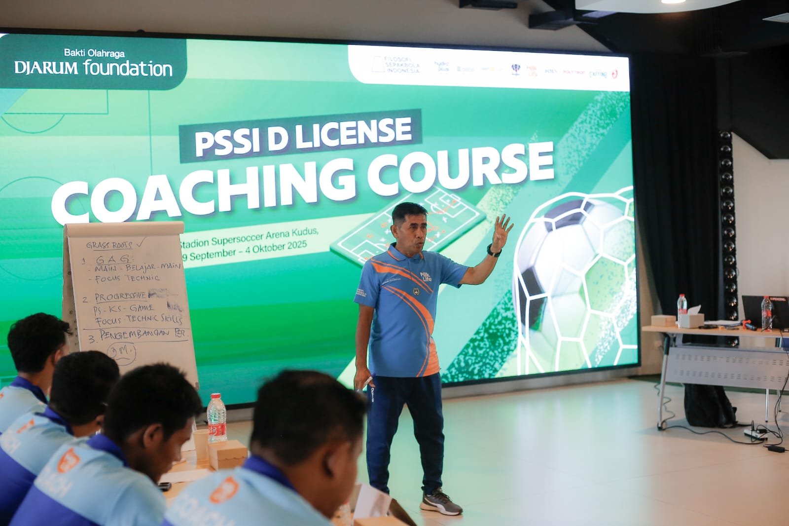 Cetak Pelatih Berkualitas, Sertifikasi Lisensi D Nasional Digelar di Kudus