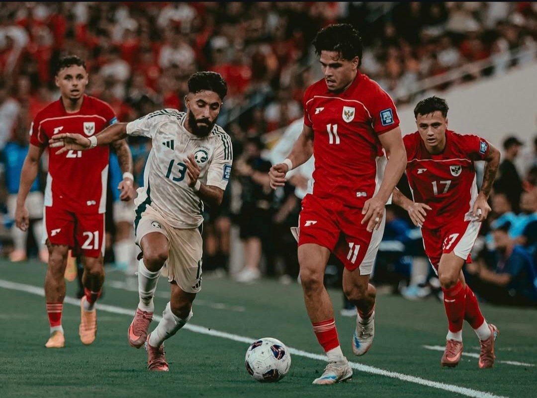 Drama Penalti dan Kartu Merah Warnai Kekalahan Indonesia dari Arab Saudi 2-3