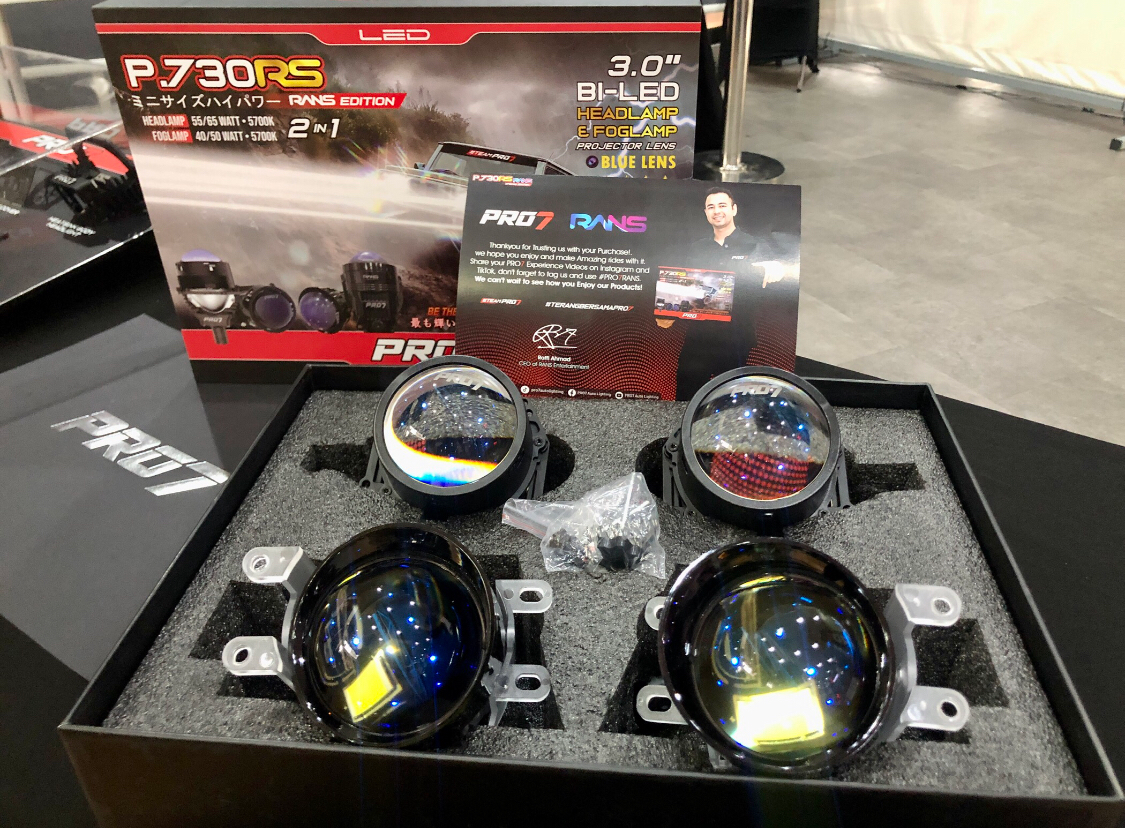PRO7 x RANS Rilis P730RS: Lampu Premium untuk Semua Mobil