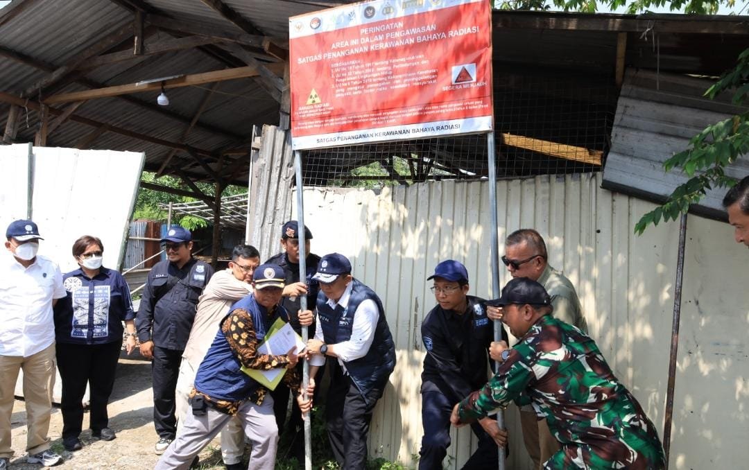 Pemerintah Pastikan Penanganan Kontaminasi Cesium-137 di Cikande Aman