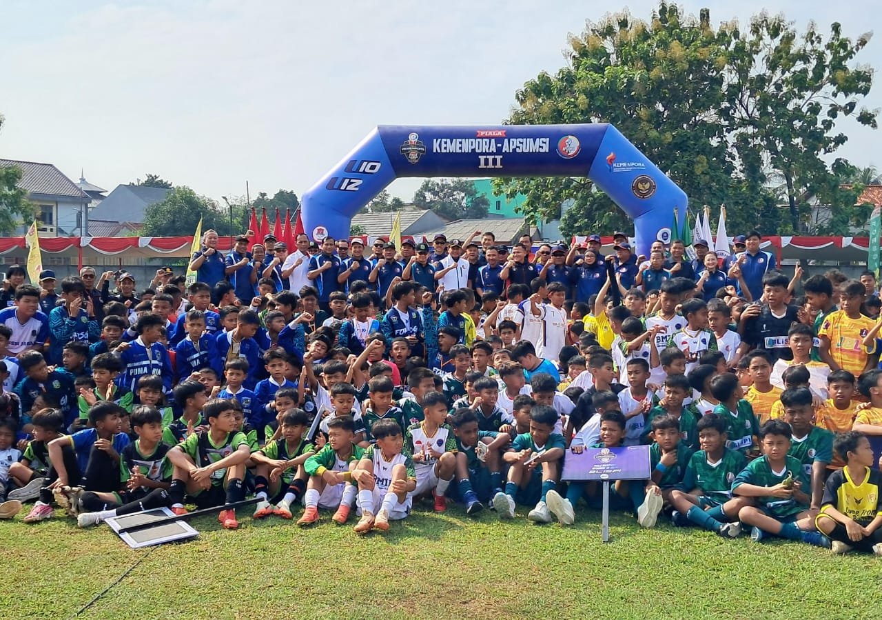 Piala Kemenpora Apsumsi 2025 Digelar, Perkuat Fondasi Pembinaan Sepak Bola Nasional