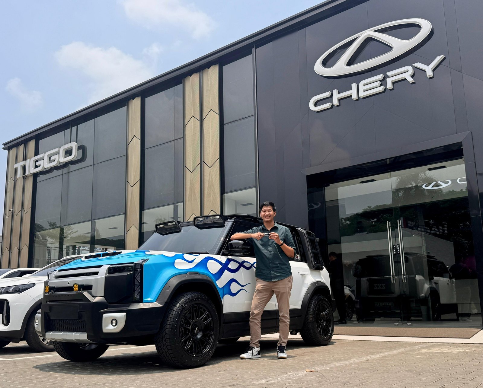Tegang! Rekaldi Akhirnya Paling Beruntung Bawa Pulang Supergiveaway Chery J6 di IMX 2025
