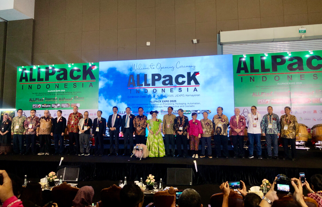 ALLPACK Indonesia 2025: Pameran Industri Kemasan dan Manufaktur Terbesar di Asia Tenggara Resmi Dibuka