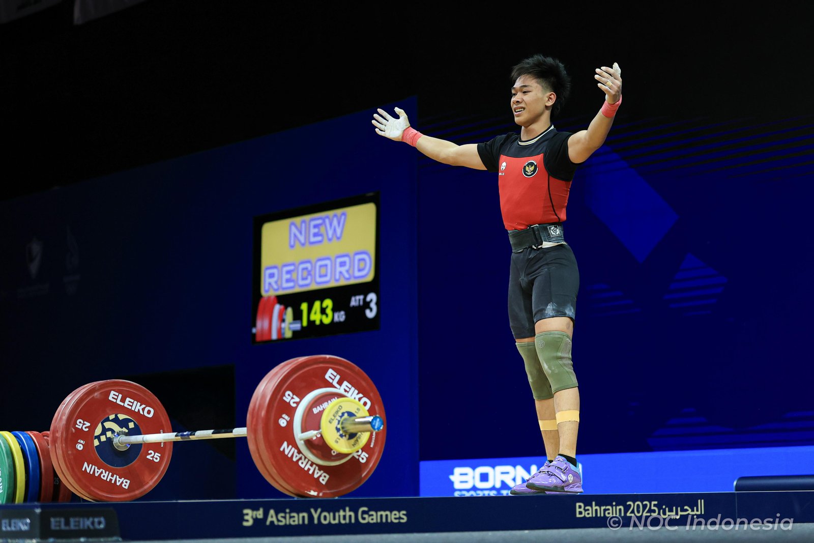 Rijal Abdilah Persembahkan Emas Kedua Indonesia di Asian Youth Games 2025