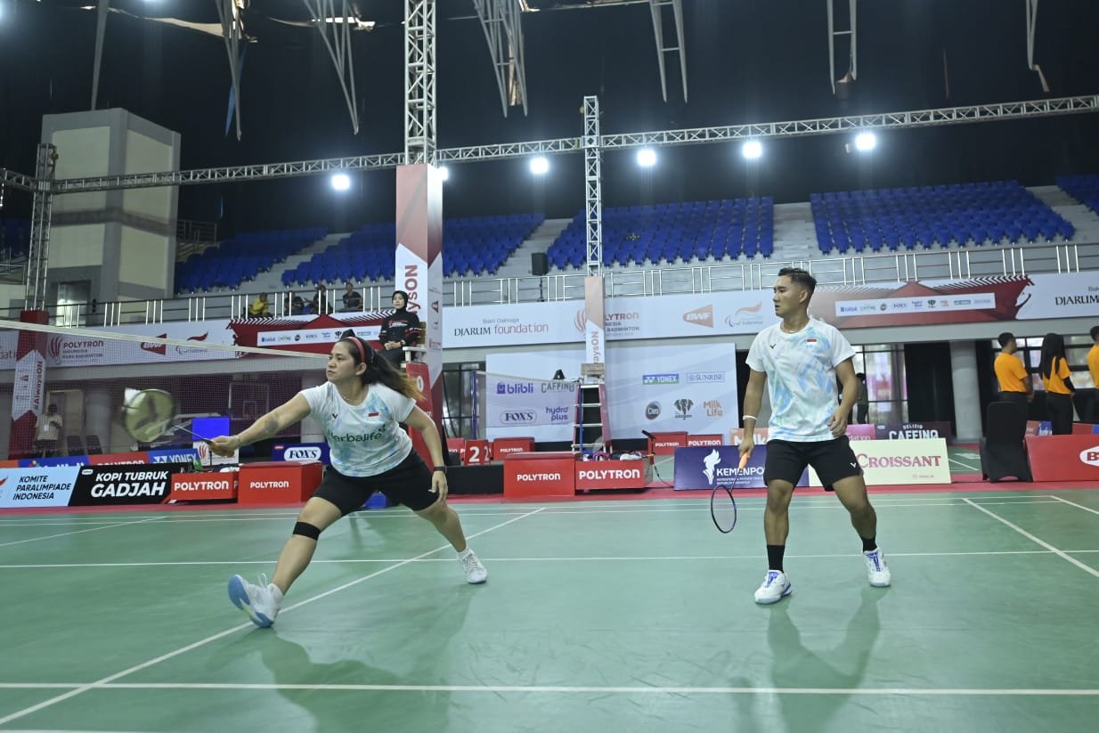 Indonesia Juara Umum Polytron Indonesia Para Badminton International 2025