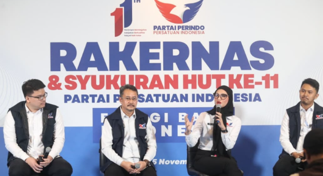 Perindo Bahas Strategi Rakyat Naik Kelas di Rakernas