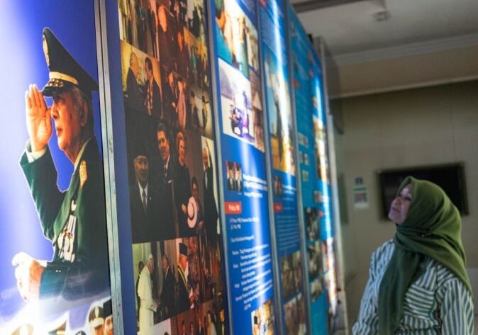 Menteri HAM 'No Comment' Atas Gelar Pahlawan Soeharto