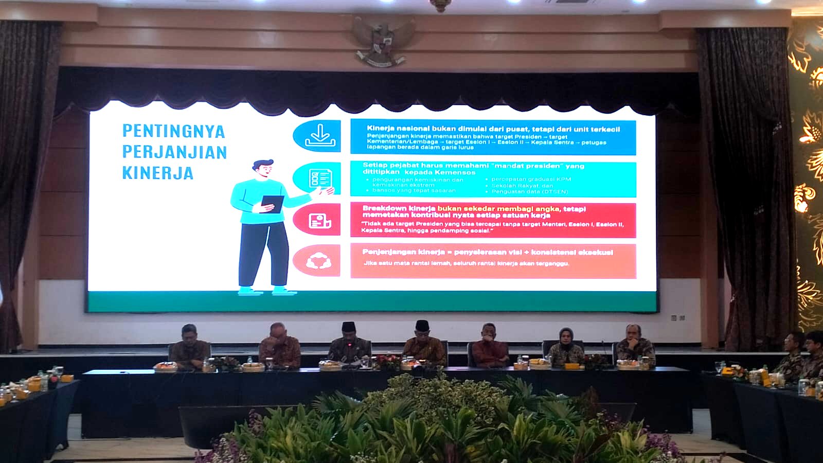 Teken Pakta Integritas 2025, Gus Ipul Ajak Jajaran Kemensos Satu Data dan Satu Arah