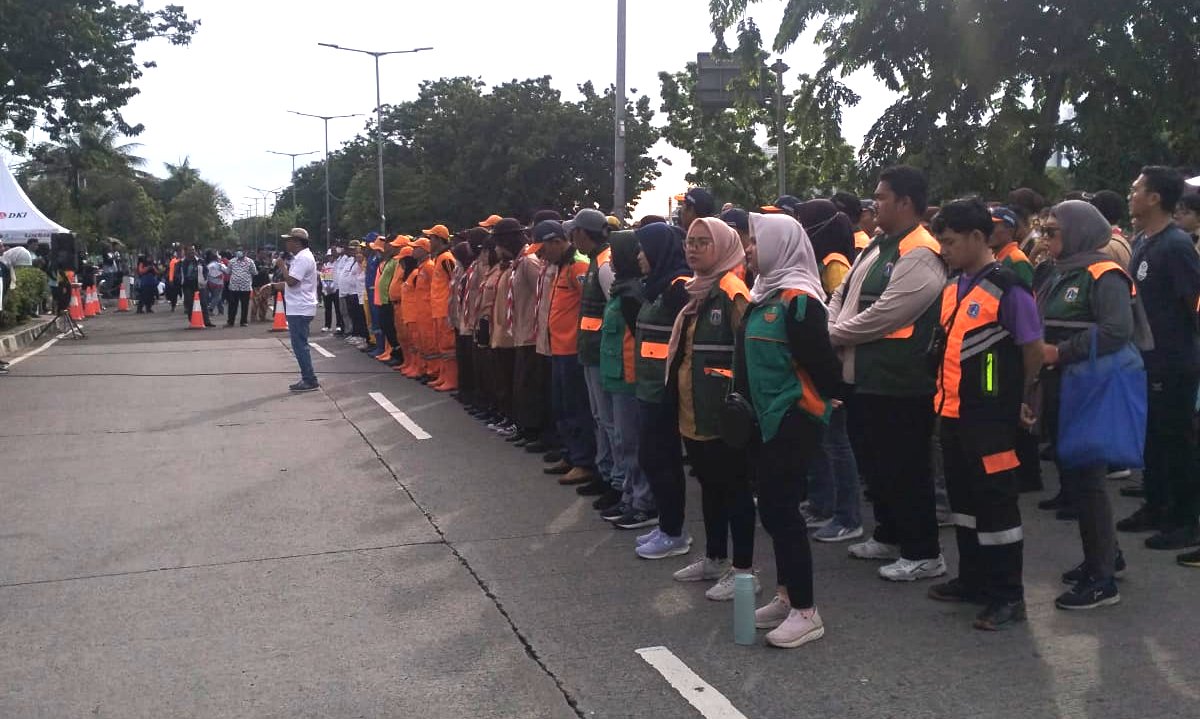 Aksi Bersih Sampah Danau Sunter, Jakarta Utara Diproyeksikan Jadi Percontohan Nasional