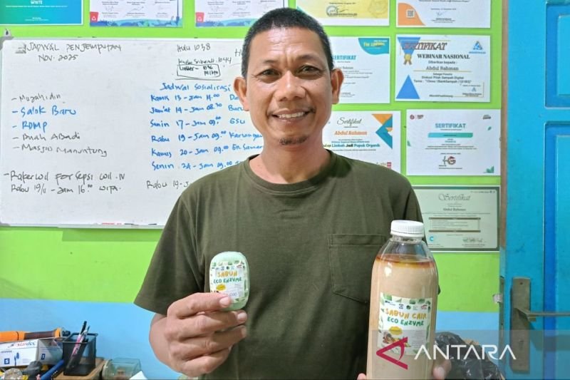 Sulap Limbah Jadi Sabun, Inovasi Warga di Balikpapan Suburkan Tanah