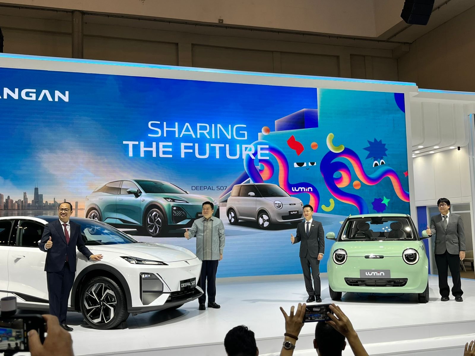 Changan Debut di GJAW 2025, Luncurkan Mobil Listrik Lumin dan Deepal S07