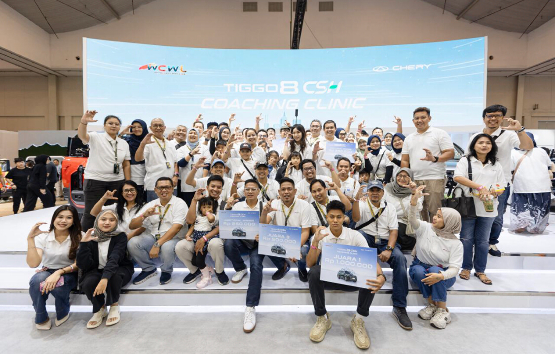 Chery Perkenalkan Teknologi Super Hybrid Melalui TIGGO 8 CSH Coaching Clinic di GJAW 2025