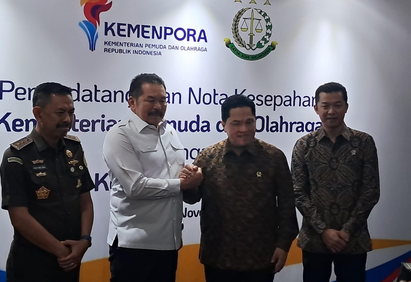 Perkuat Transparansi, Kemenpora Gandeng Kejagung Awasi Anggaran Olahraga