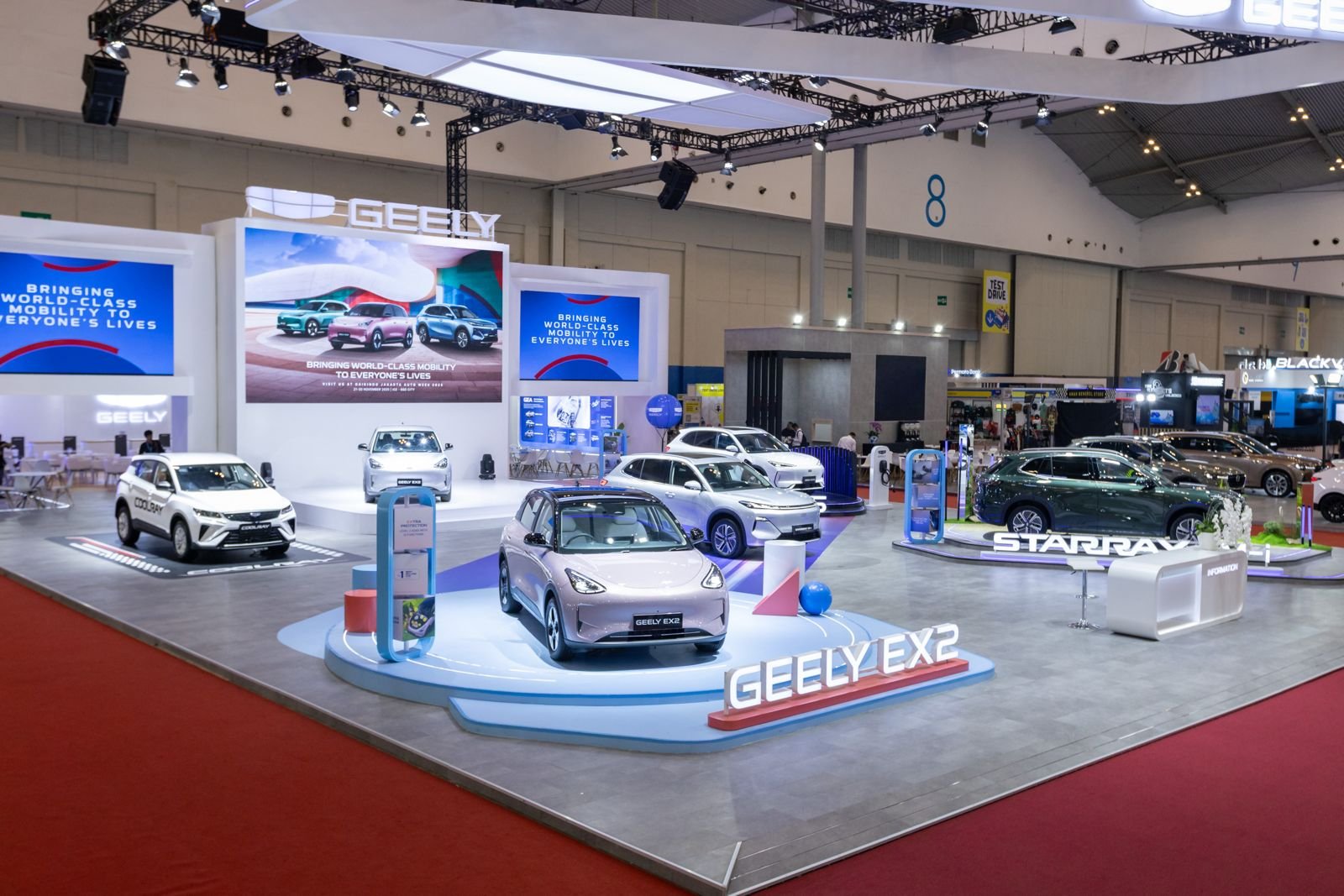 Geely Bawa 3 Model Andalan ke GJAW 2025, Tawarkan Garansi Baterai Seumur Hidup