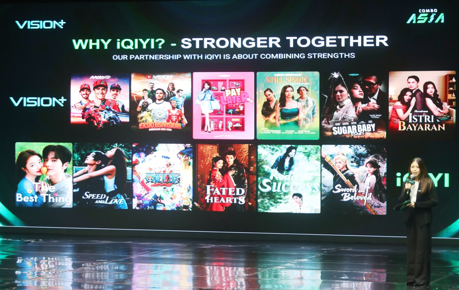 VISION+ dan iQIYI Hadirkan Paket “Combo Asia”, Konten Olahraga dan Drama Menyatu