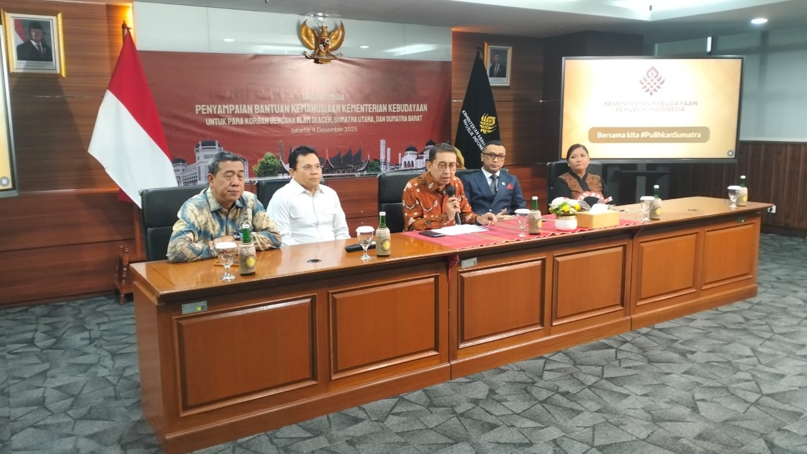 Bencana Sumatra: Kementerian Kebudayaan Galang Rp1,5 Miliar dan Tangani 43 Cagar Budaya Rusak