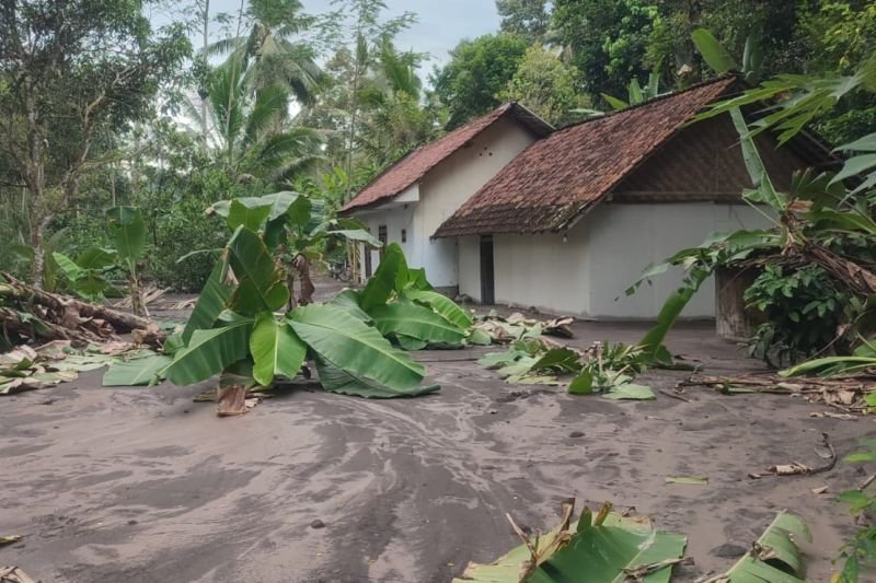 Lahar Semeru Merendam 9 Rumah Warga di Lumajang
