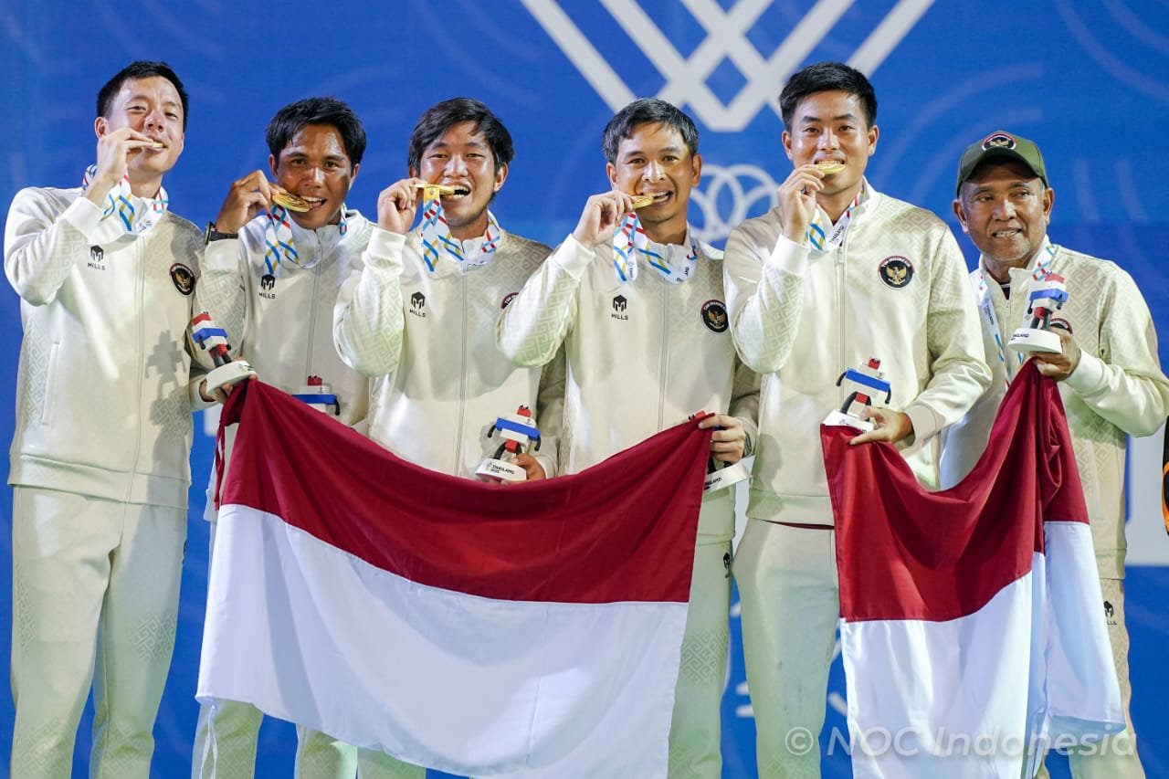 Penantian 24 Tahun, Tenis Indonesia Kawinkan Emas Tim Beregu di SEA Games 2025