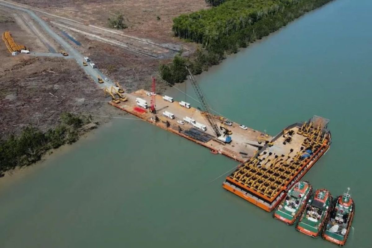 Kemenhub Tunjuk Perusahaan Haji Isam Rampungkan Pelabuhan Wanam