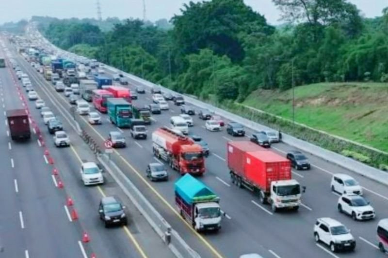 H1 Natal 2025, 1,38 Juta Kendaraan Tinggalkan Jabodebek