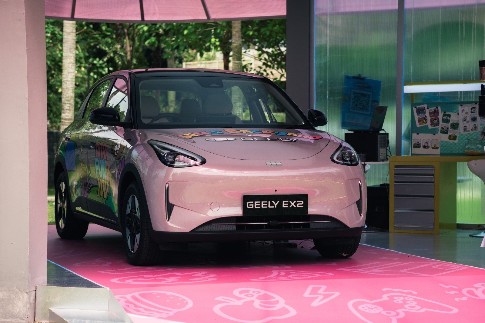 Geely EX2 Hadir di Ben’s Backyard, Meriahkan 10 Tahun Tahilalats Berkarya