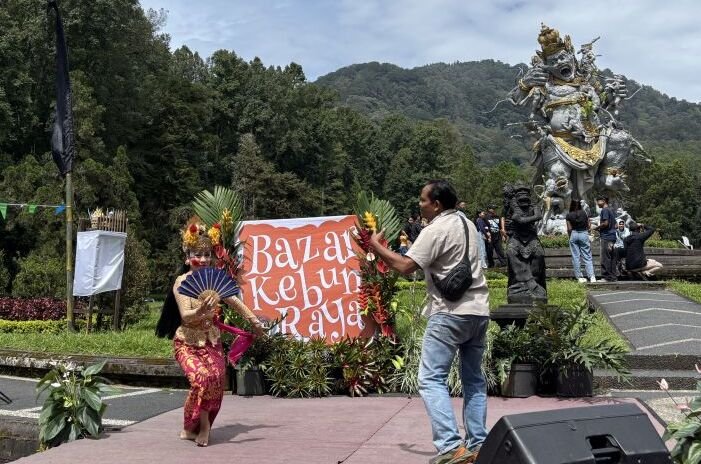 Libur Nataru, Kebun Raya Bali Tembus 20 Ribu Pengunjung