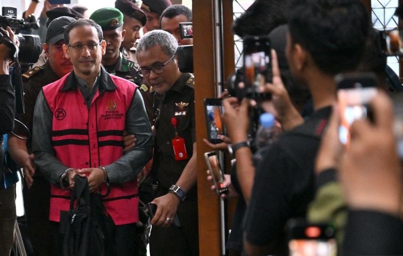 Nadiem Makarim Bantah Terima Rp809,59 Miliar dalam Dugaan Korupsi Chromebook
