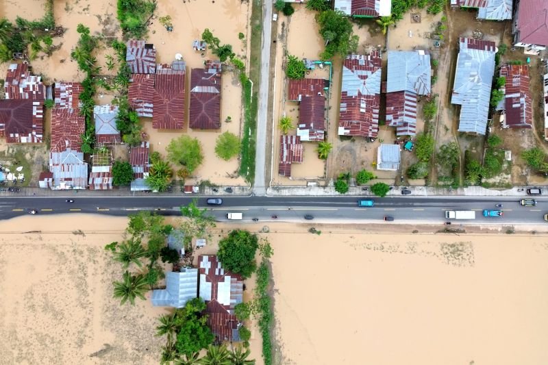 Gorontalo Terendam Banjir, 3.848 Jiwa Terdampak