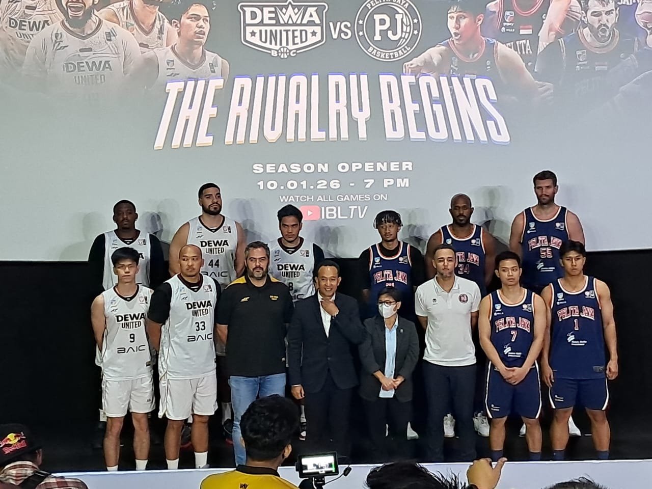 IBL 2026 Resmi Bergulir, Duel Panas Dewa United vs Pelita Jaya Jadi Pembuka