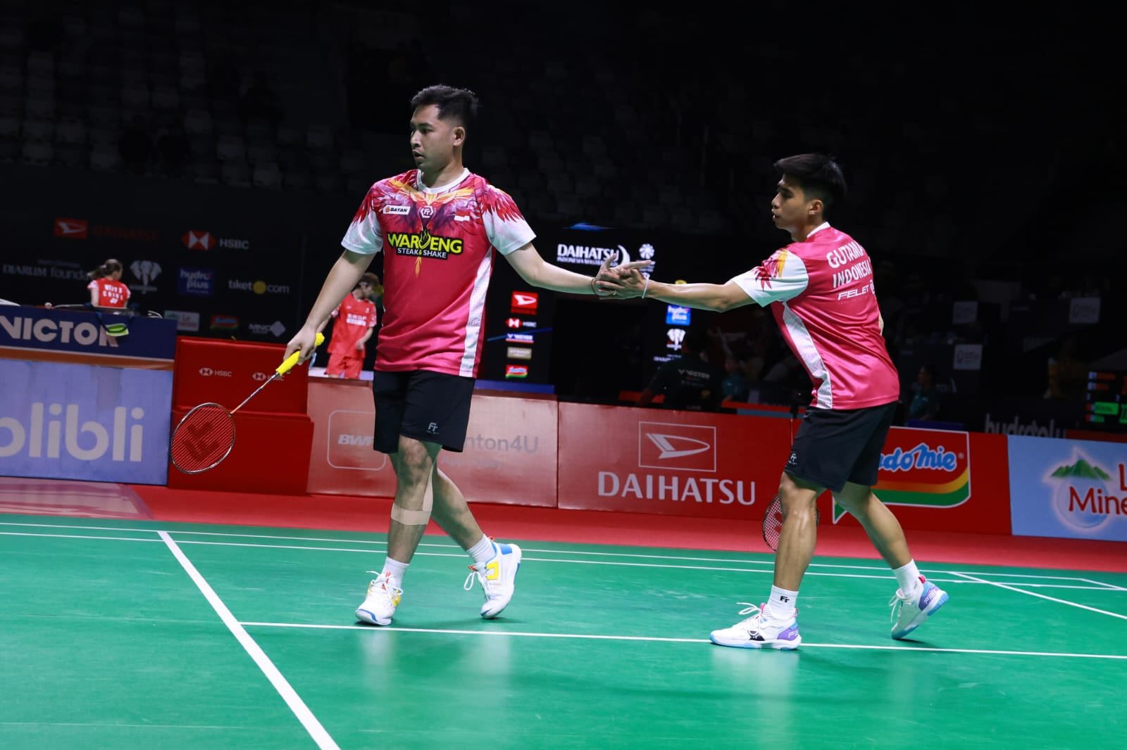 Sabar/Reza Melangkah ke Perempat Final Indonesia Masters 2026