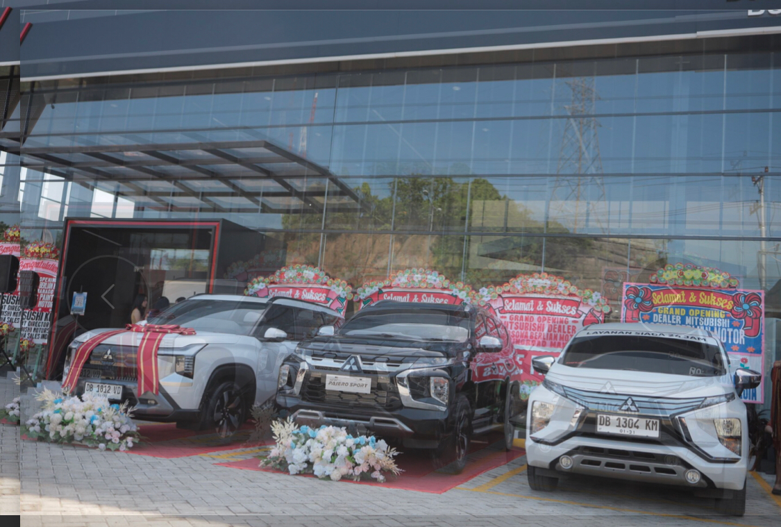 Mitsubishi Motors Tambah Diler 3S dan Fasilitas Bodi & Cat di Manado