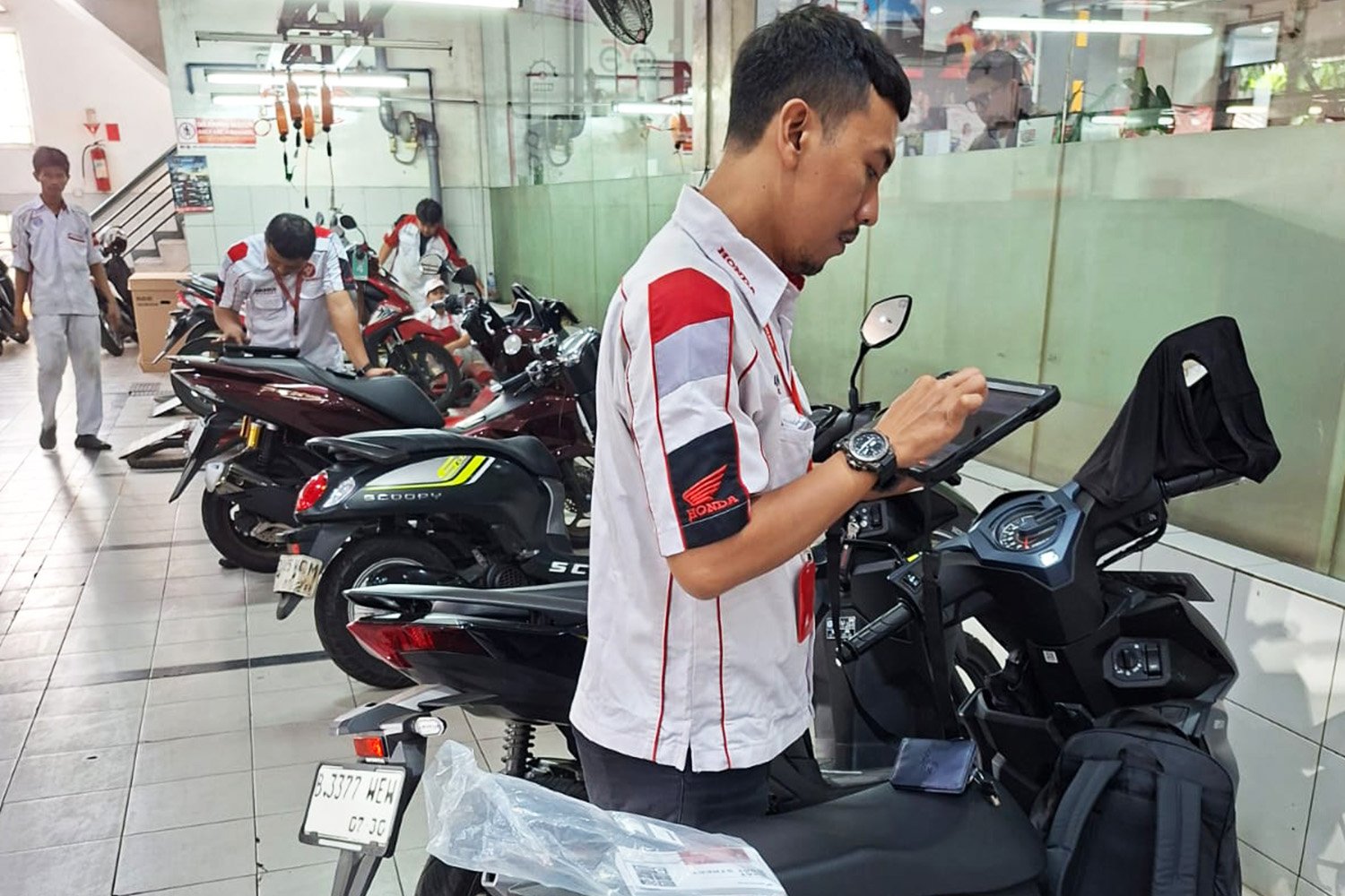 Bengkel Resmi Honda Jakarta–Tangerang Servis 3,9 Juta Motor Sepanjang 2025