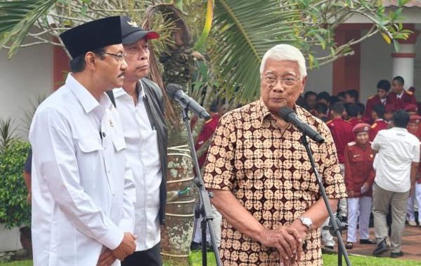 Sudrajad Djiwandono dan Mensos Tinjau Sekolah Rakyat, Dorong Akses Pendidikan Anak Miskin