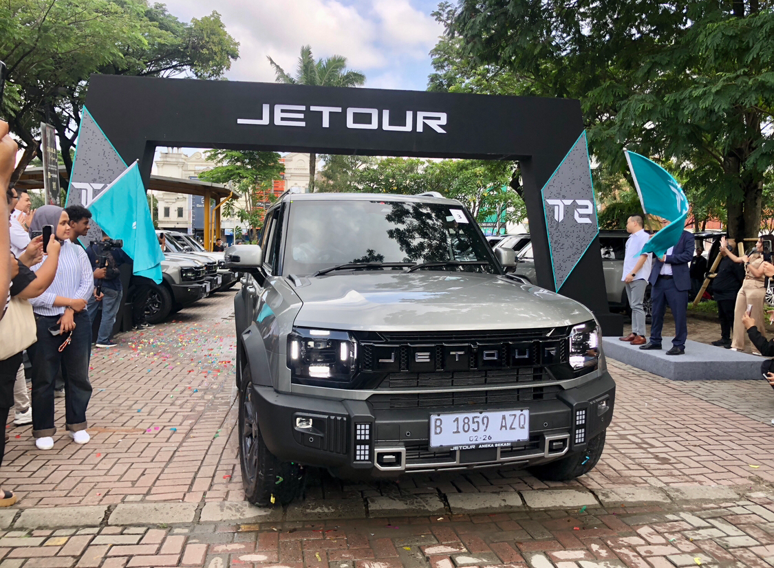 Jetour T2 Mulai Diserahkan ke Konsumen, Digelar Bersamaan dengan Pameran di Mall