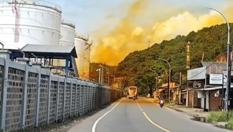 Asap Kuning dari Pabrik Kimia Cilegon Picu Kepanikan, KLH Turunkan Tim Investigasi