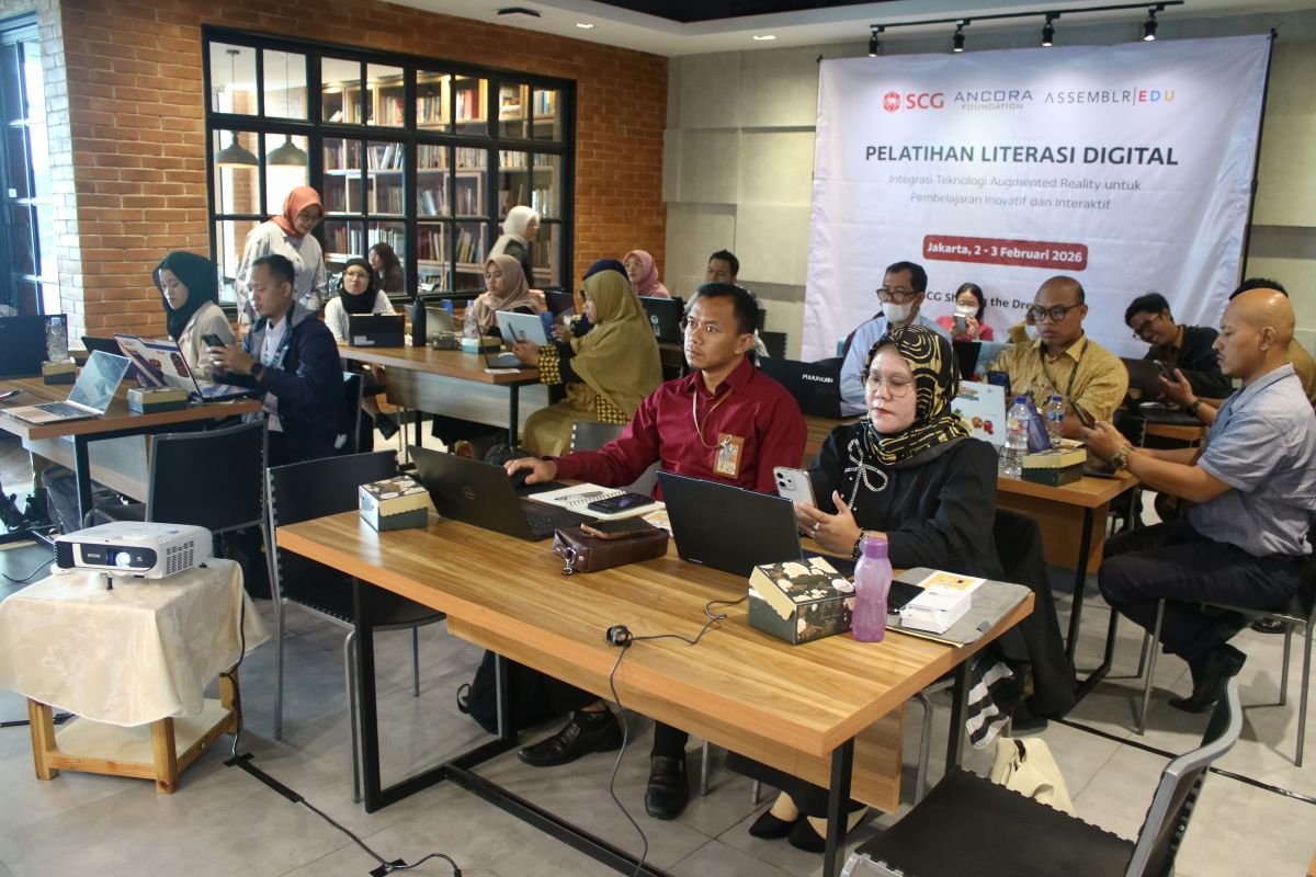 Pelatihan Guru Digital Berbasis Augmented Reality, Upaya SCG Dorong Digitalisasi Pembelajaran yang Lebih Merata