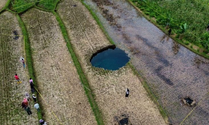 Badan Geologi Sodorkan Dua Solusi Penanganan Sinkhole Situjuah