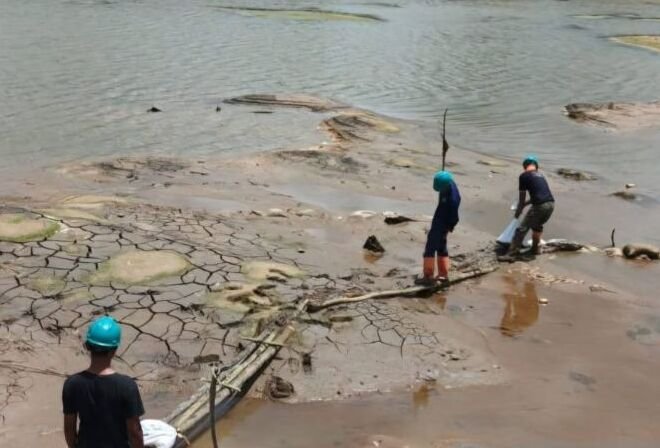 Dilanda Kemarau, Waduk Gesek di Riau Menyusut 1,6 Meter