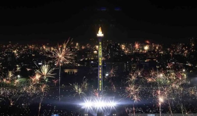 20–40 Ribu Orang Padati Monas, Imlek 2026 Tegaskan Wajah Global Jakarta