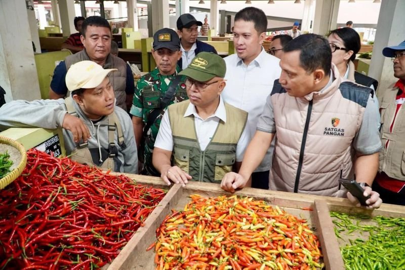 Bapanas Sidak Pasar, Harga Cabai dan Bawang Stabil Menjelang Ramadan