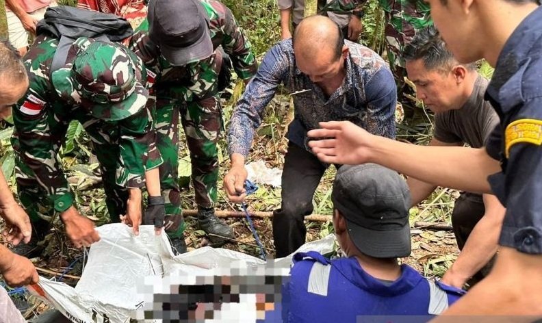 TNI Temukan Jenazah Pilot Pesawat Pelita Air yang Jatuh di Pegunungan Krayan Nunukan