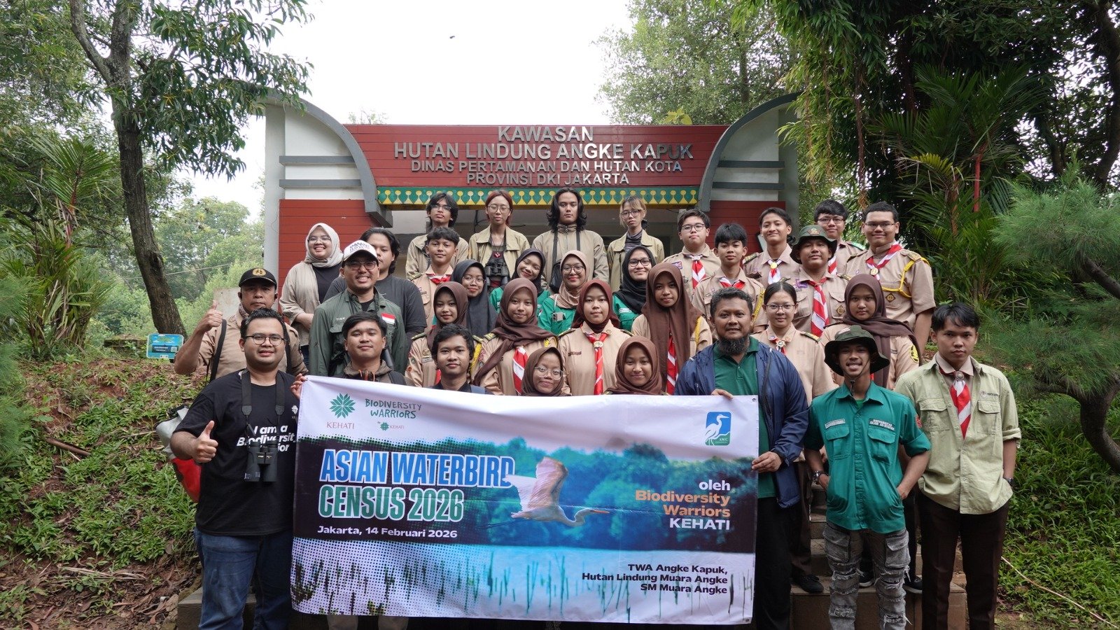 Sensus Burung Air 2026 di Pesisir Jakarta: Data Ilmiah dan Peran Generasi Muda Jaga Biodiversitas