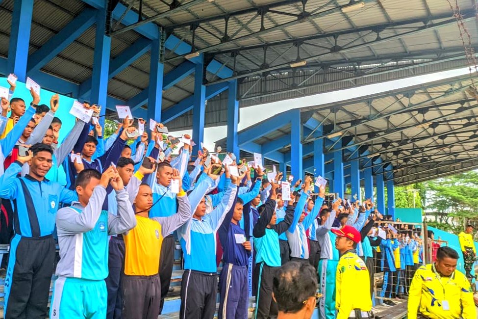 146 Pelajar Ikuti Seleksi Paskibraka Tapin 2026, Hanya 47 Terbaik Terpilih