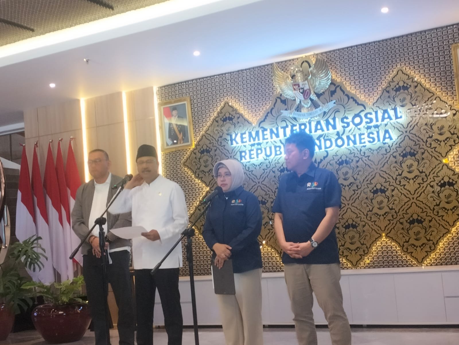 Mensos–BPS Percepat Pemutakhiran DTSEN, Bansos Triwulan II Disalurkan Mulai Minggu Ketiga April