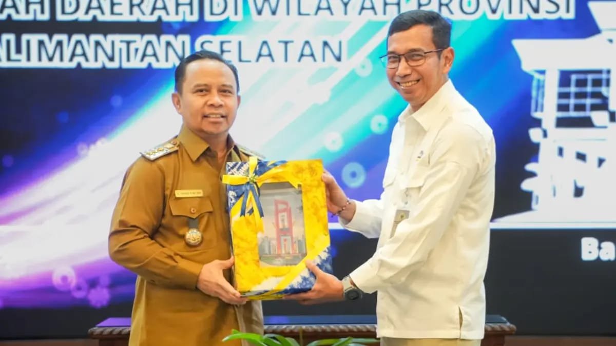 Pemkab Tapin Serahkan LKPD 2025 ke BPK RI