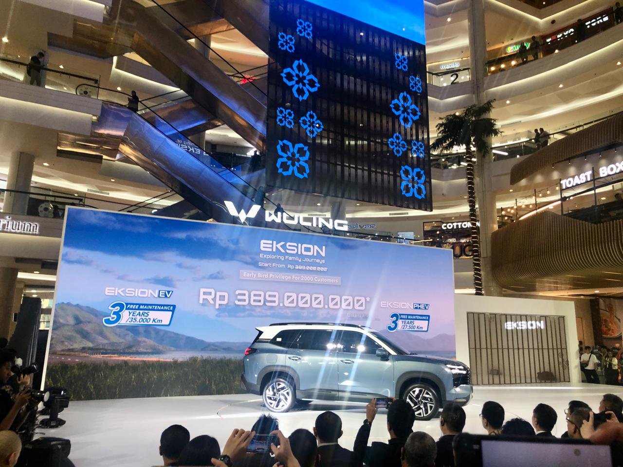 Wuling Eksion Resmi Meluncur di Indonesia, Harga Mulai Rp 389 Juta untuk 2.000 Konsumen Pertama