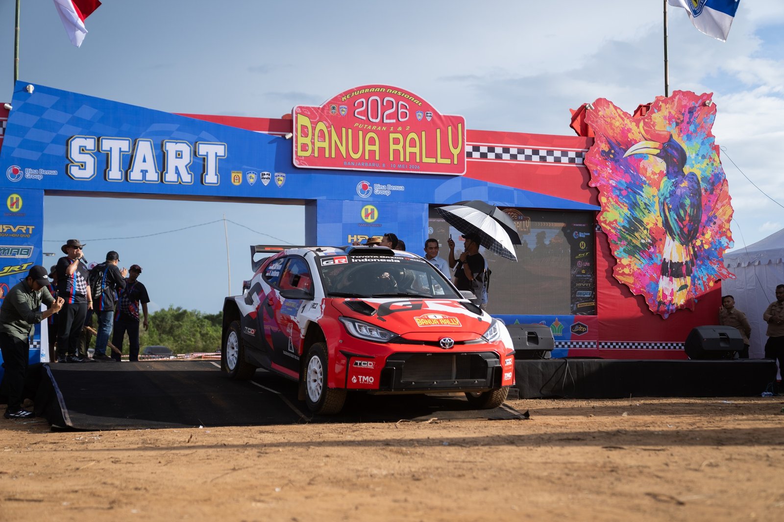 Toyota GR Yaris Rally2 Dominasi Kejurnas Rally 2026, TGRI Sapu Bersih Dua Seri Awal