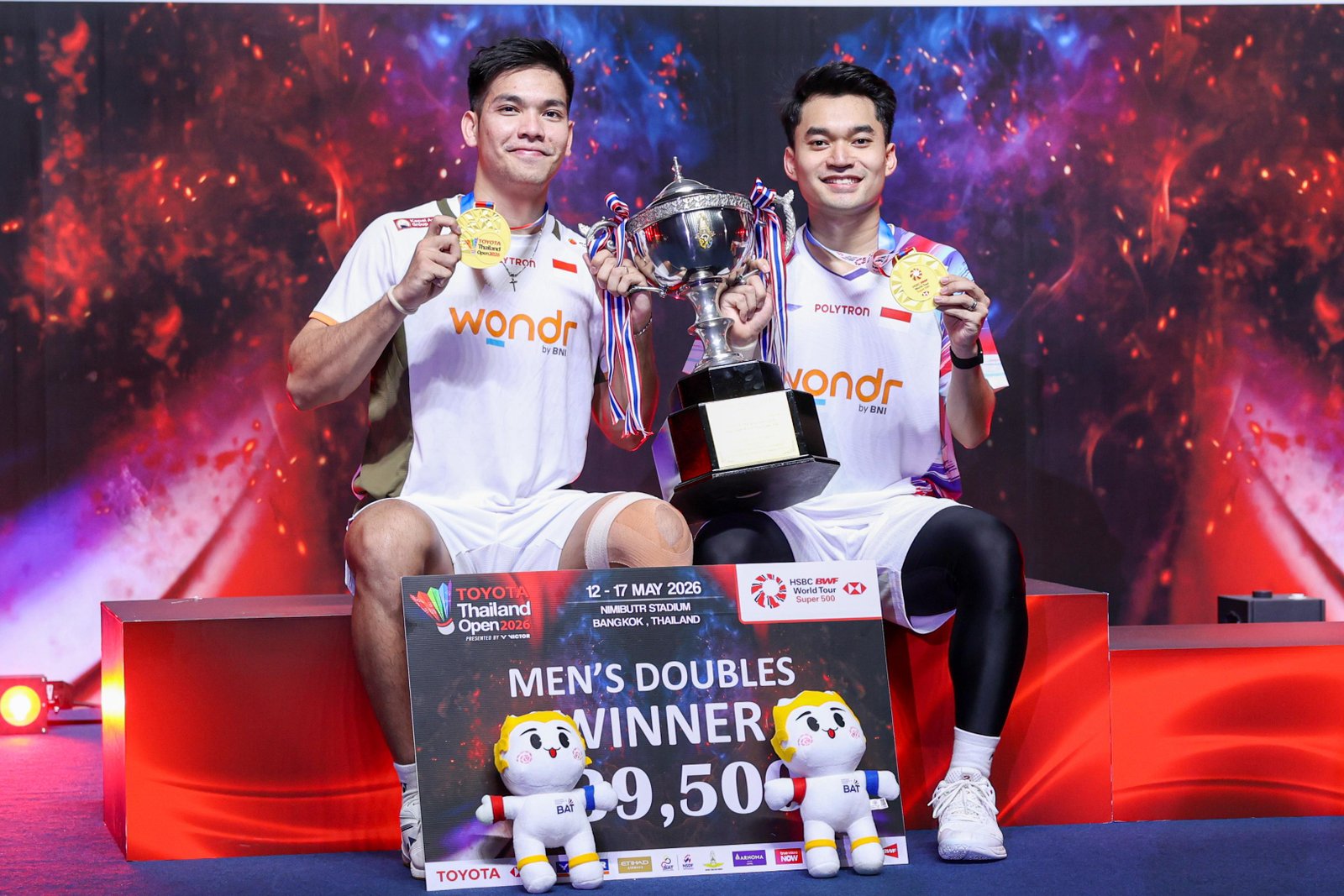 Leo/Daniel Rebut Gelar Juara Thailand Open 2026