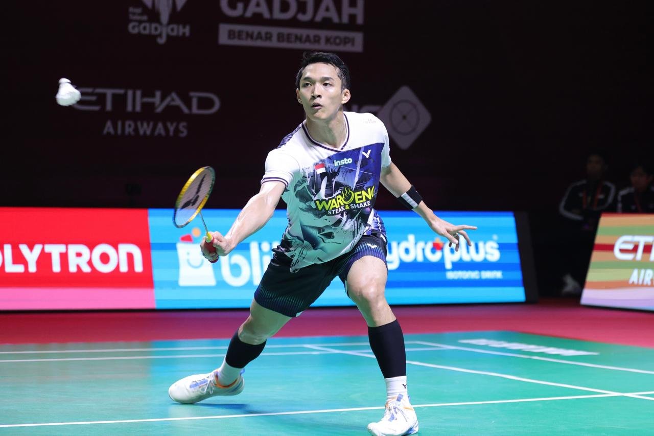 Jonatan Christie Lolos ke Final Indonesia Open 2026, Tantang Victor Lai di Laga Puncak