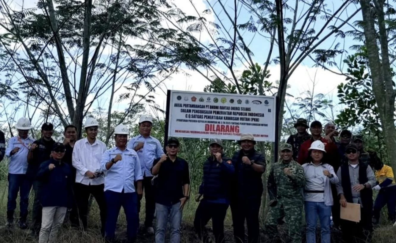 Satgas PKH Tertibkan Tambang BRE dan AGM di Kalsel